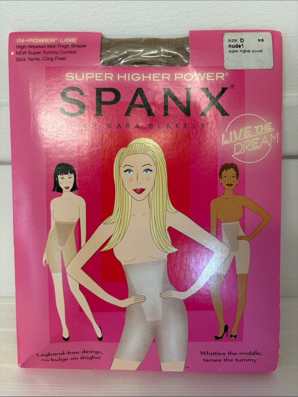 Spanx Super Higher Power high waisted mid-thigh shaper underwear size L